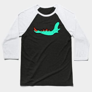 Jawbone (Sea Green) Baseball T-Shirt